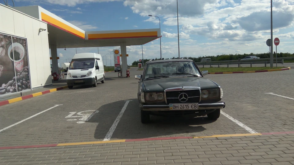 Mercedes-Benz W123 антуражний дракон 5
