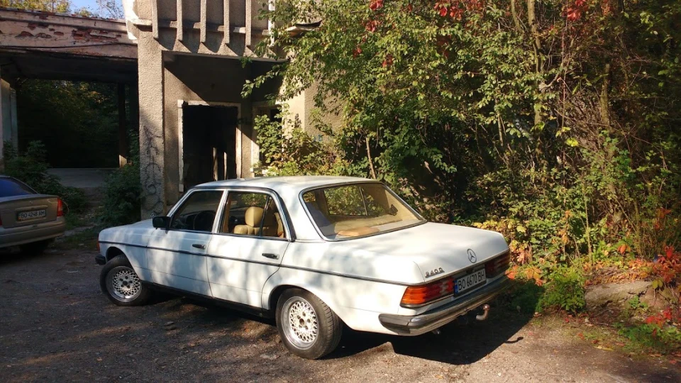 Mercedes-Benz W123 БІЛИЙ ТЕПЛОХІД 5