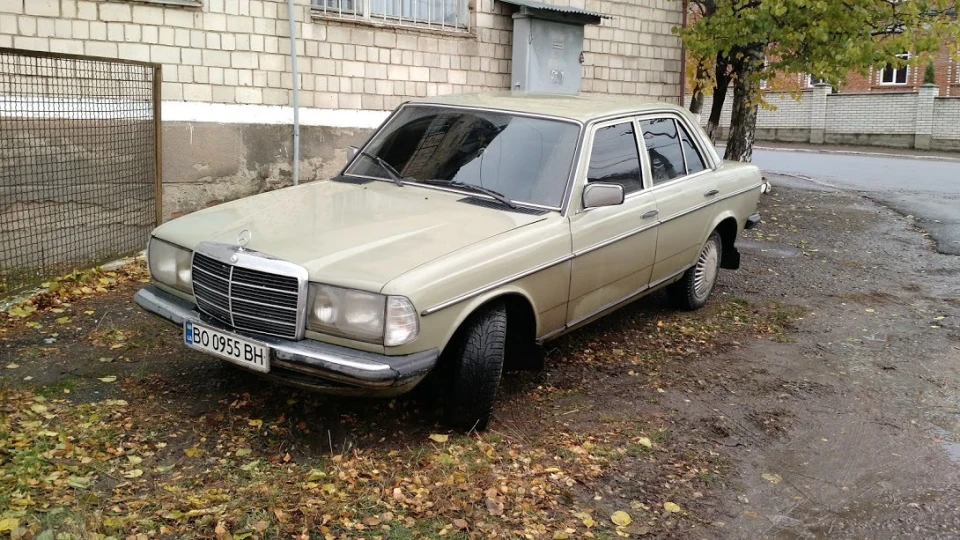 Mercedes-Benz W123 Green