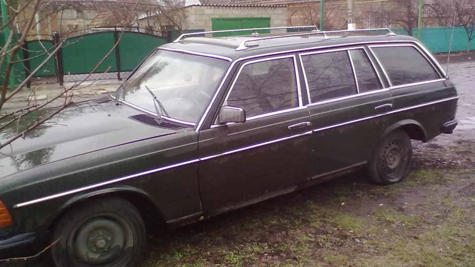 Mercedes-Benz W123 Крокодил Гена))) 4