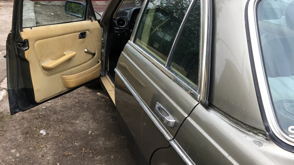 Mercedes-Benz W123 Сірий сталевий 3.0 om603 4