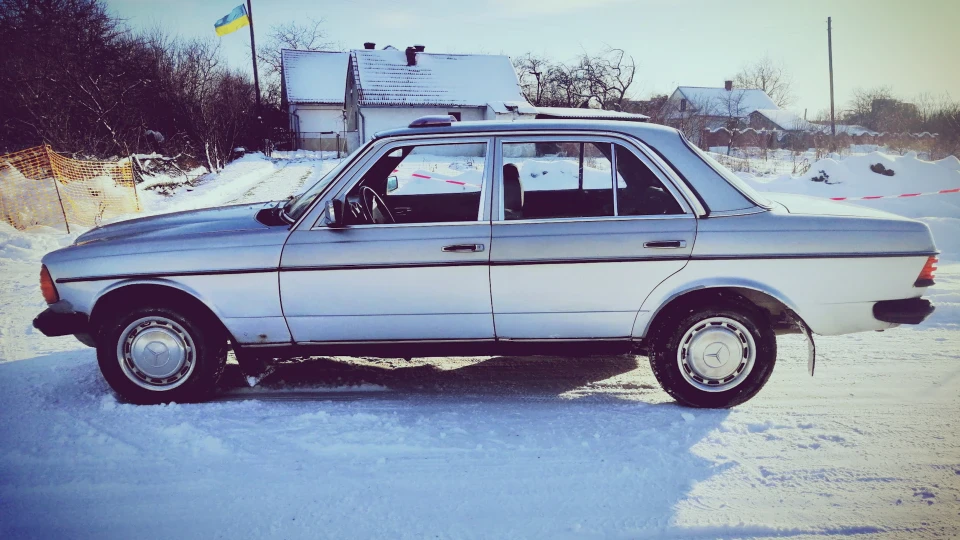 Mercedes-Benz W123 Silver D 2