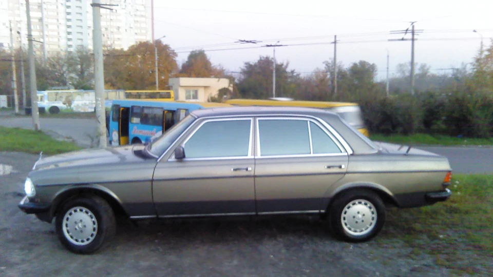 Mercedes-Benz W123 Strong lady