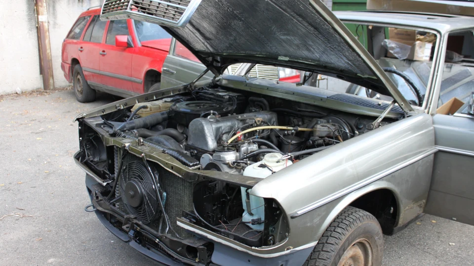 Mercedes-Benz W123 Strong lady 4