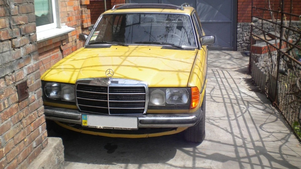 Mercedes-Benz W123 Турбований туринг)))