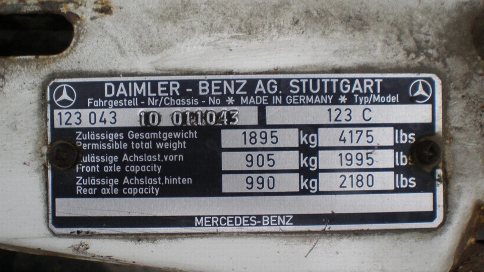 Mercedes-Benz W123 Записки з того світу 3