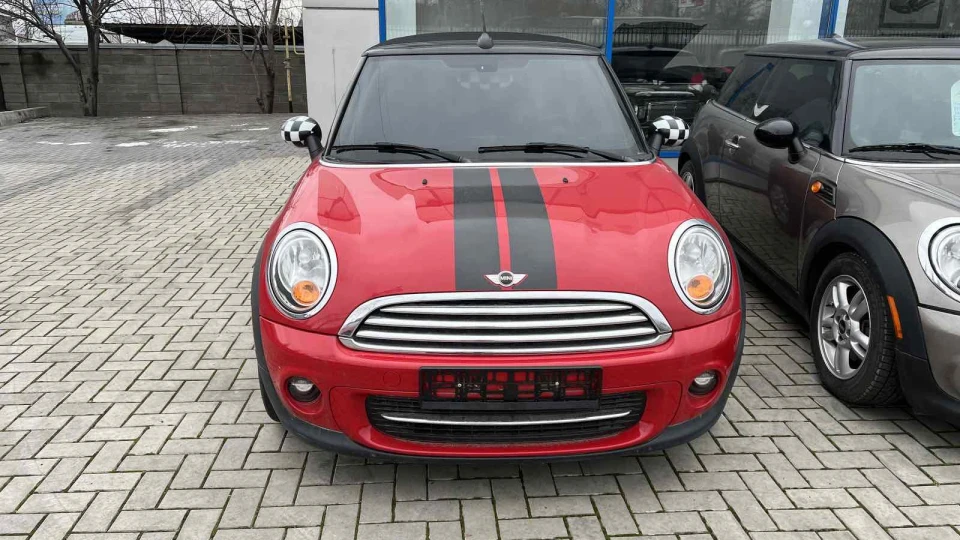MINI Cabrio Червоний кабрік