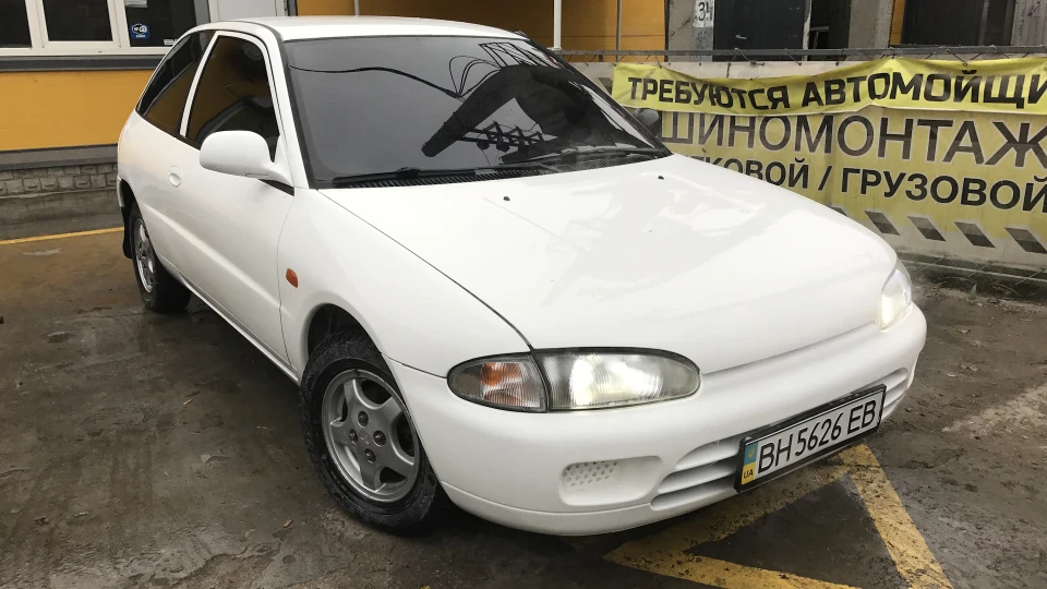 Mitsubishi Colt (Поджопник на зиму)
