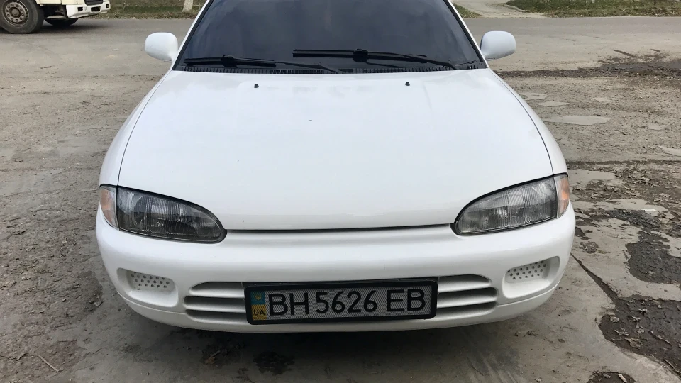 Mitsubishi Colt (Поджопник на зиму) 4