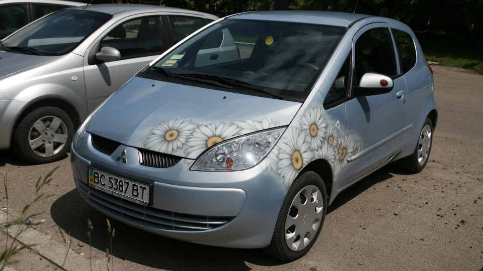 Mitsubishi Colt Ромашки