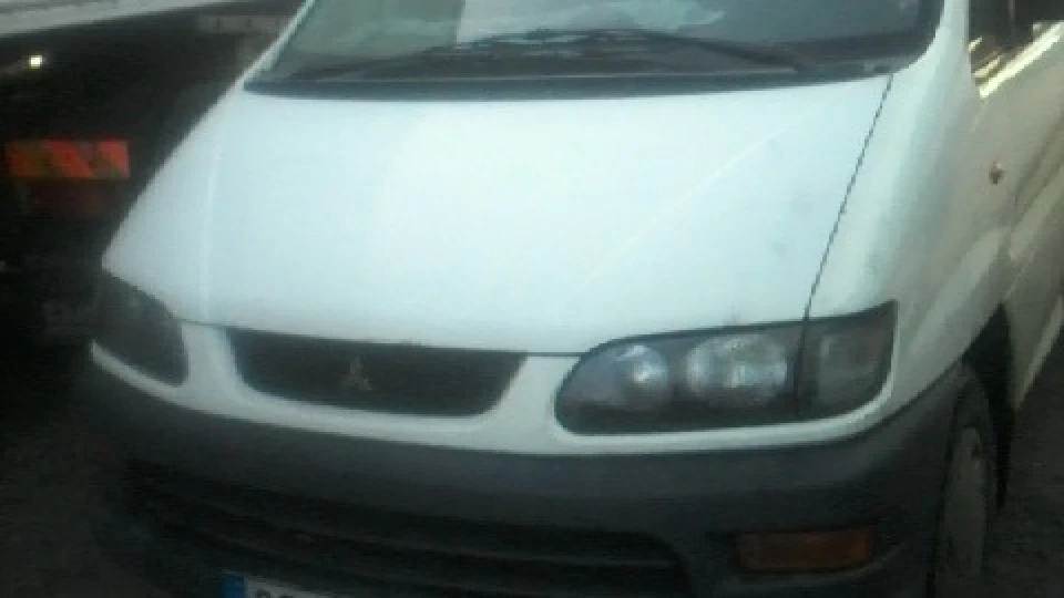 Mitsubishi Delica White
