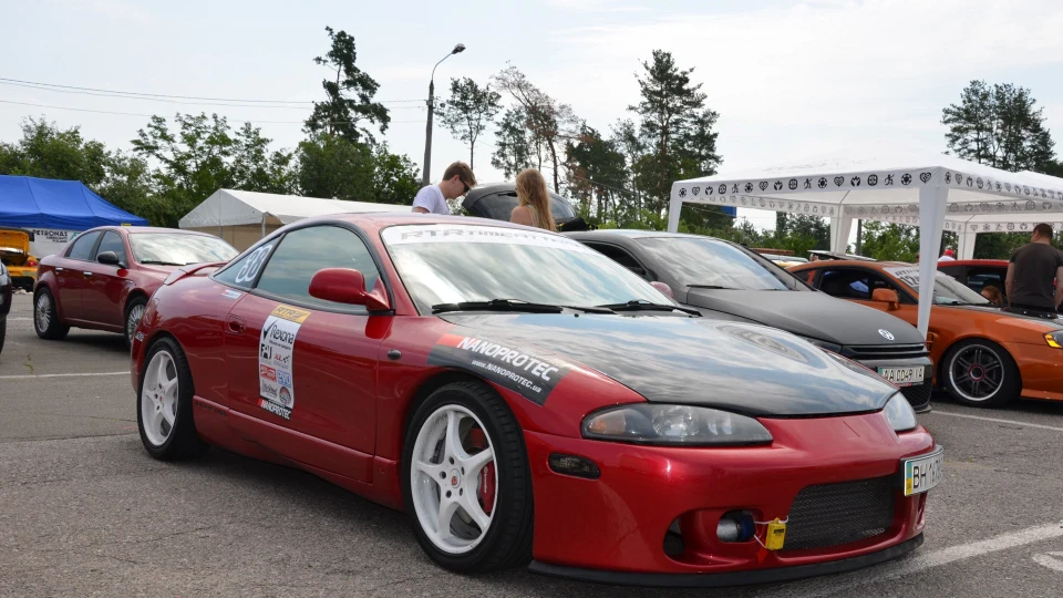 Mitsubishi Eclipse GST Red 2