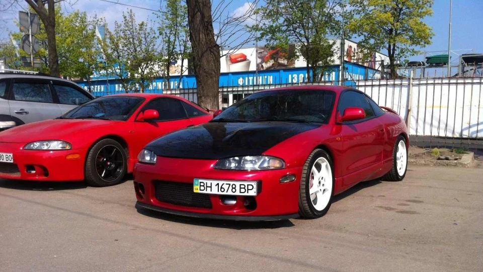 Mitsubishi Eclipse GST Red 4