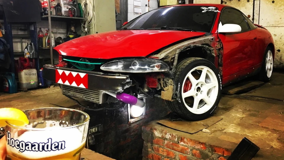 Mitsubishi Eclipse Турбо Клепа)) 4