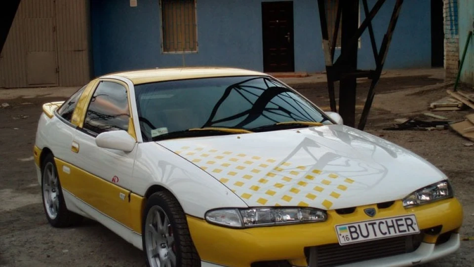 Mitsubishi Eclipse Жовтий 4