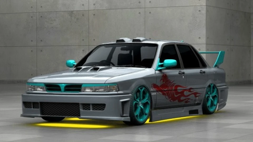 Mitsubishi Galant Е38 4WD реставрація 4