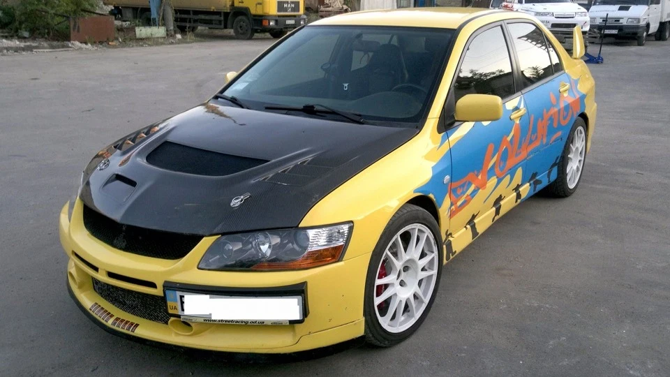 Mitsubishi Lancer Evolution AciD YelloW 4