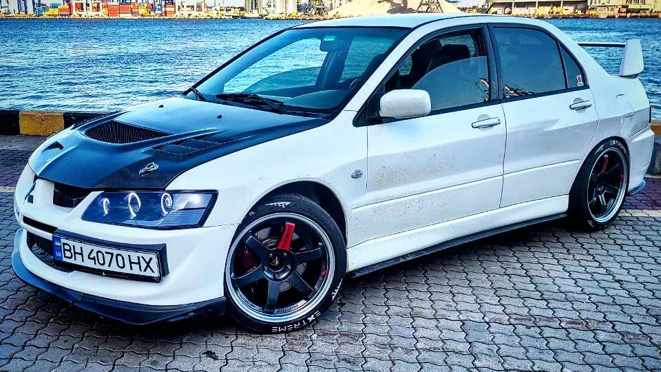Mitsubishi Lancer Evolution Біляш 2