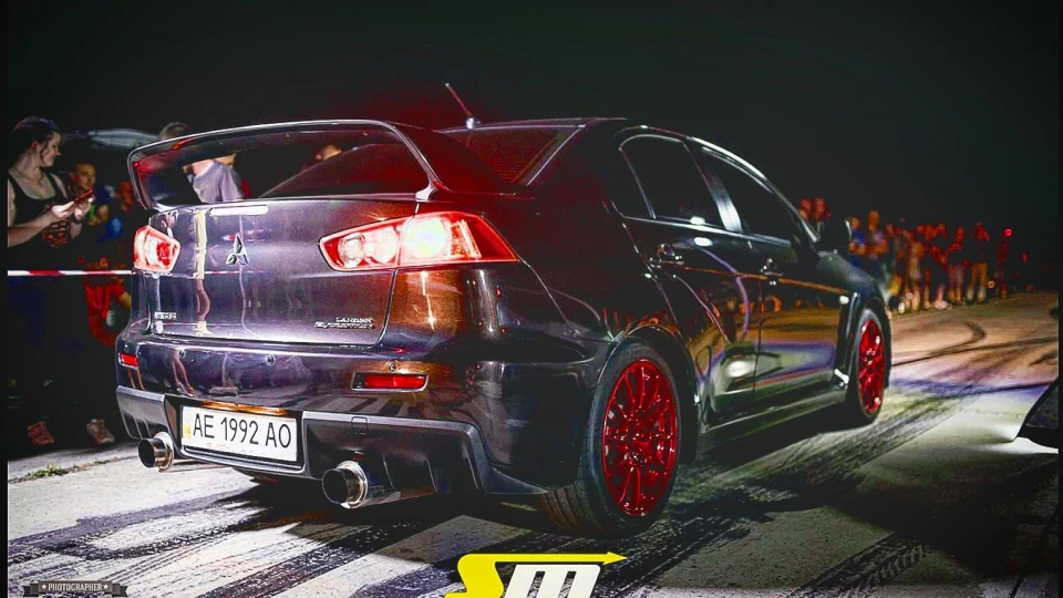 Mitsubishi Lancer Evolution BLACK ADAM