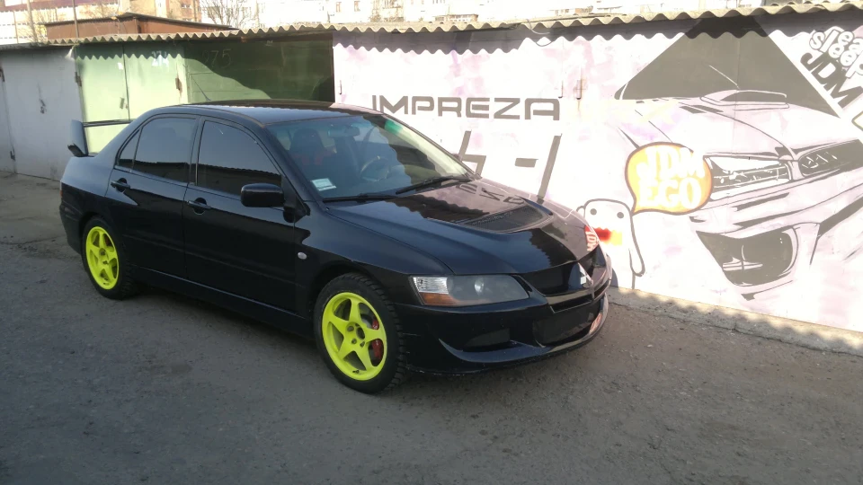 Mitsubishi Lancer Evolution Черниш 3