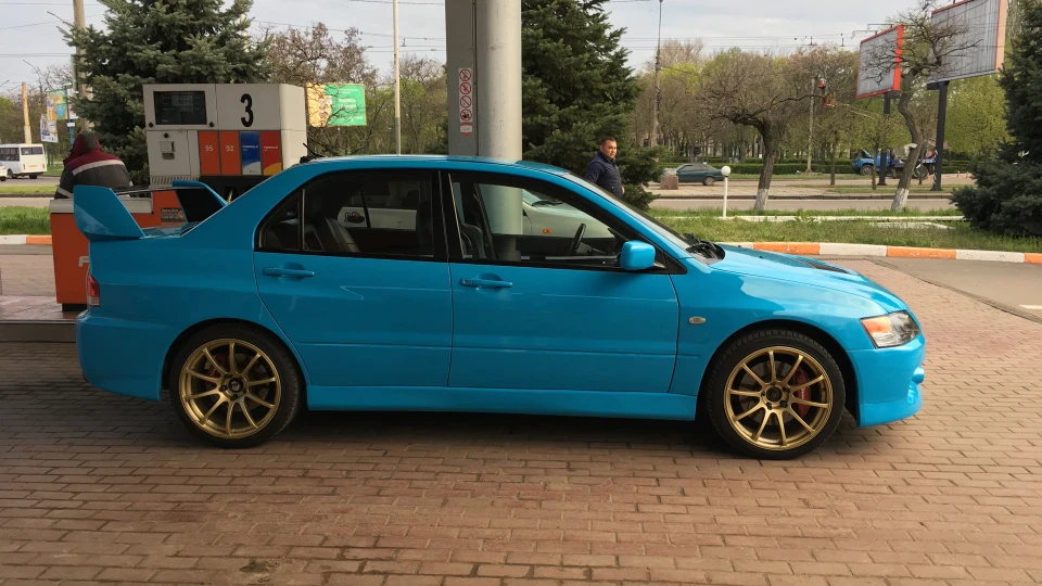 Mitsubishi Lancer Evolution ДЕРЕЗЬКА Су4к@ 3