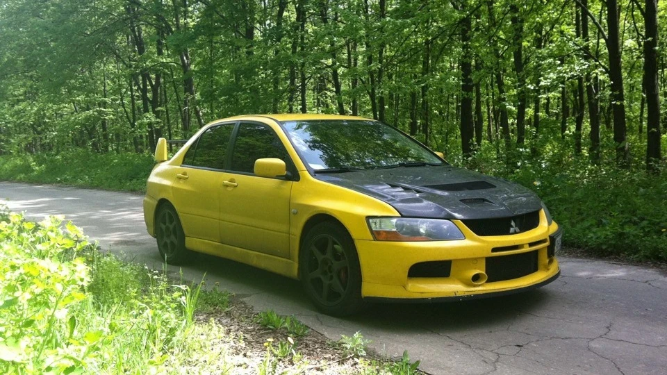 Mitsubishi Lancer Evolution EVO жовток;) 3