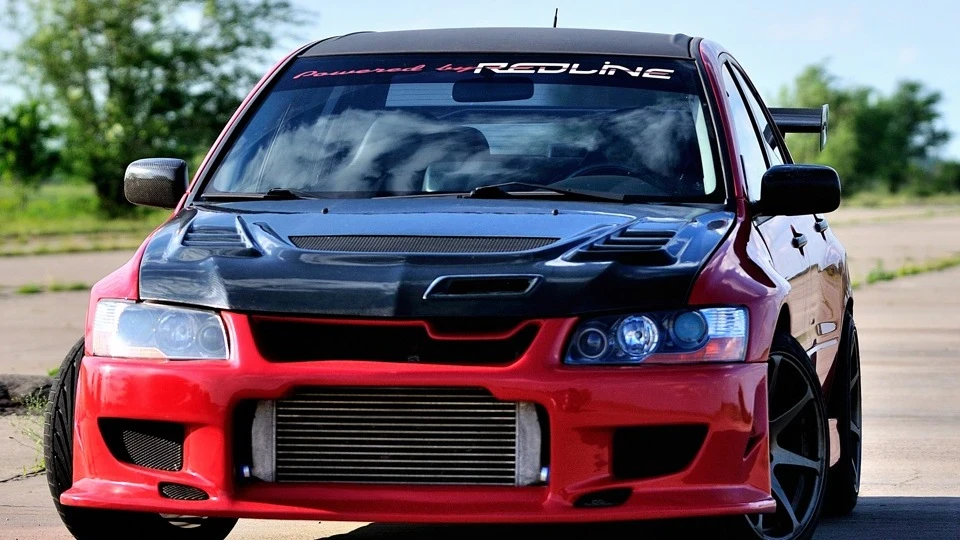 Mitsubishi Lancer Evolution IX 炭素