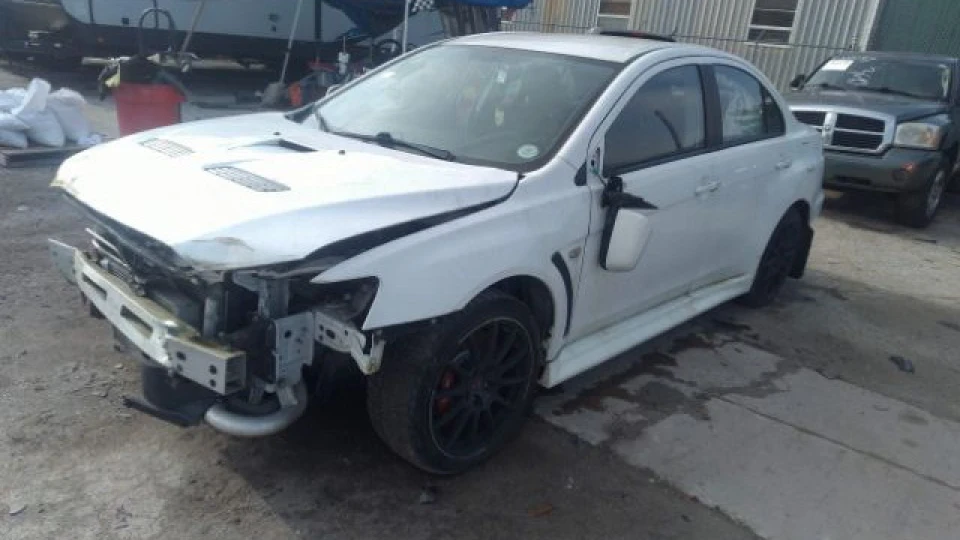 Mitsubishi Lancer Evolution кіт у мішку