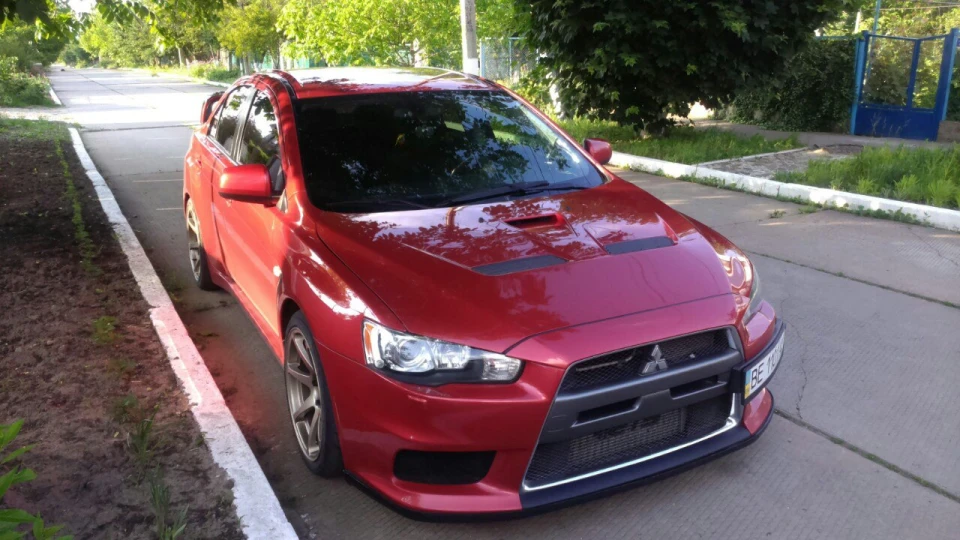 Mitsubishi Lancer Evolution Міксер для снігу 3