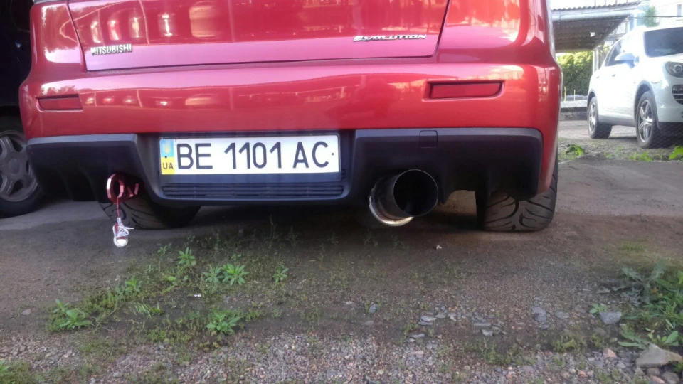 Mitsubishi Lancer Evolution Міксер для снігу 4