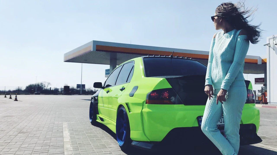 Mitsubishi Lancer Evolution "Nyanvolution"