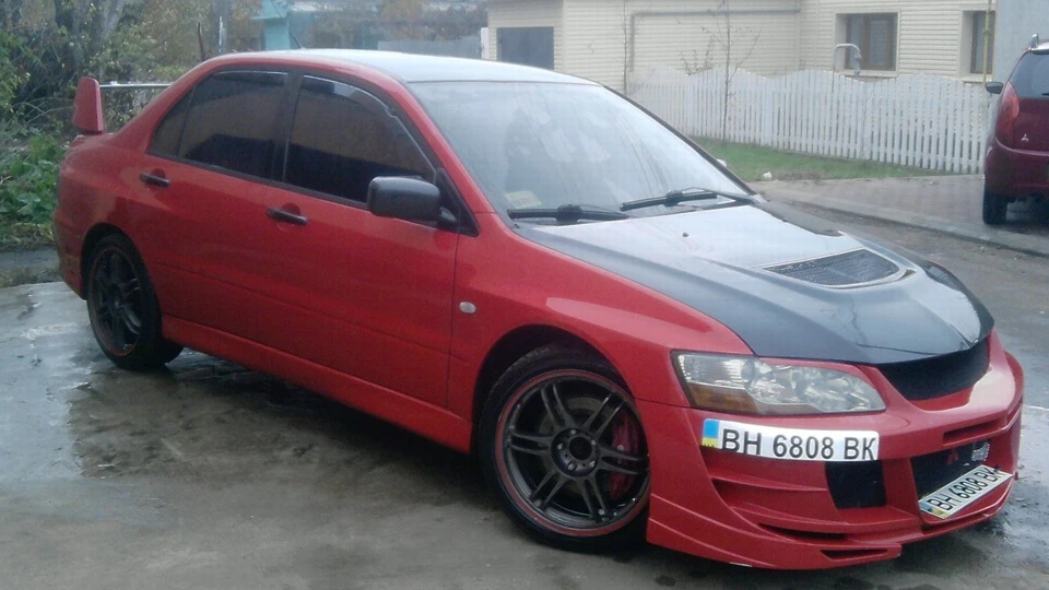 Mitsubishi Lancer Evolution Red Evil