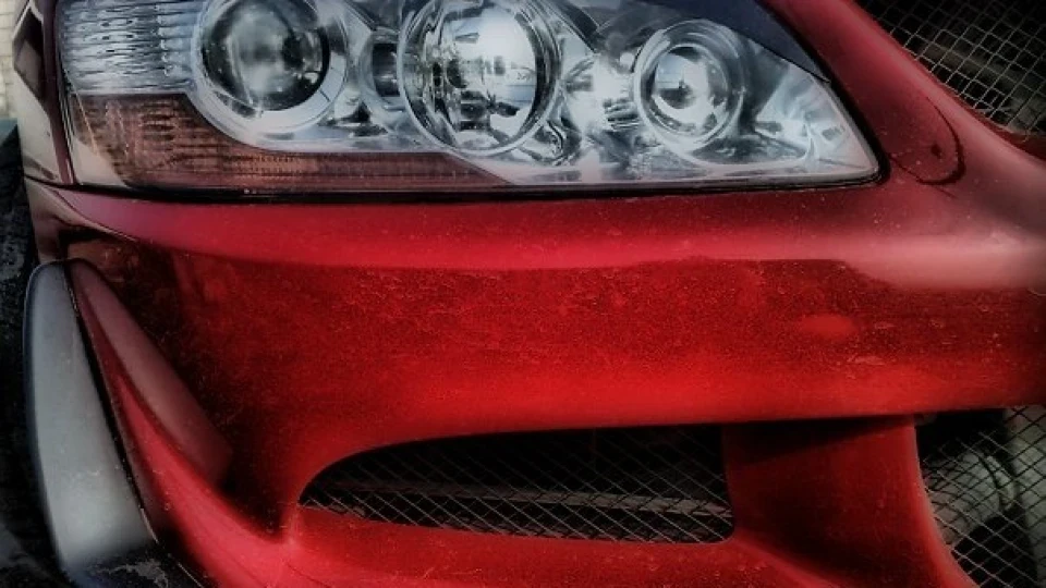 Mitsubishi Lancer Evolution Red Evil 5