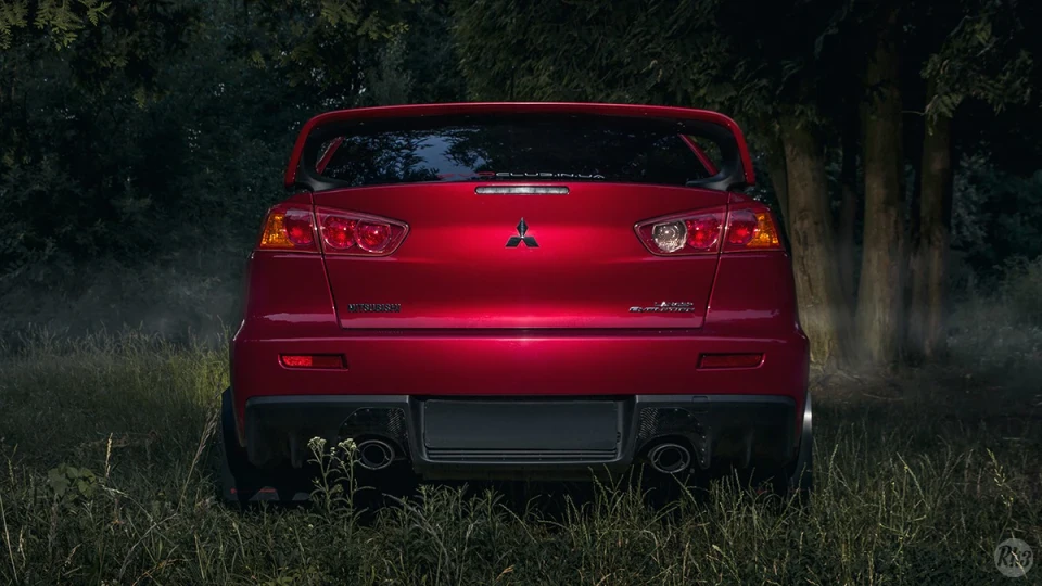 Mitsubishi Lancer Evolution SST Rally Red 3