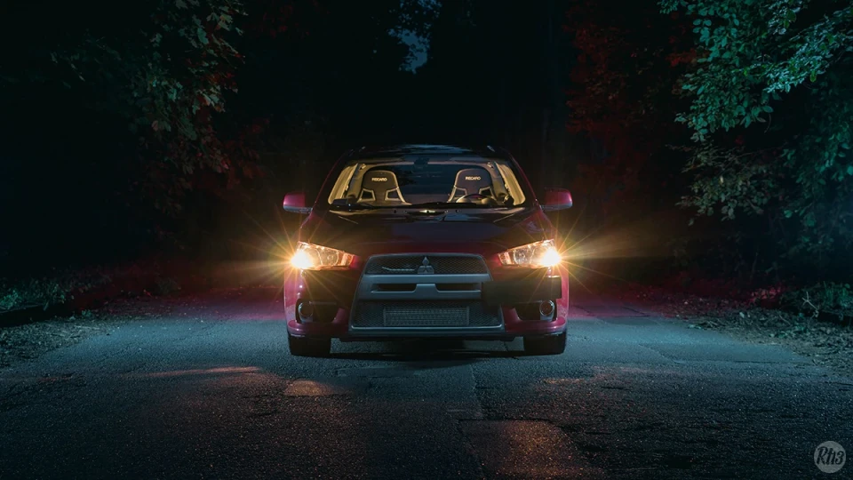 Mitsubishi Lancer Evolution SST Rally Red 4