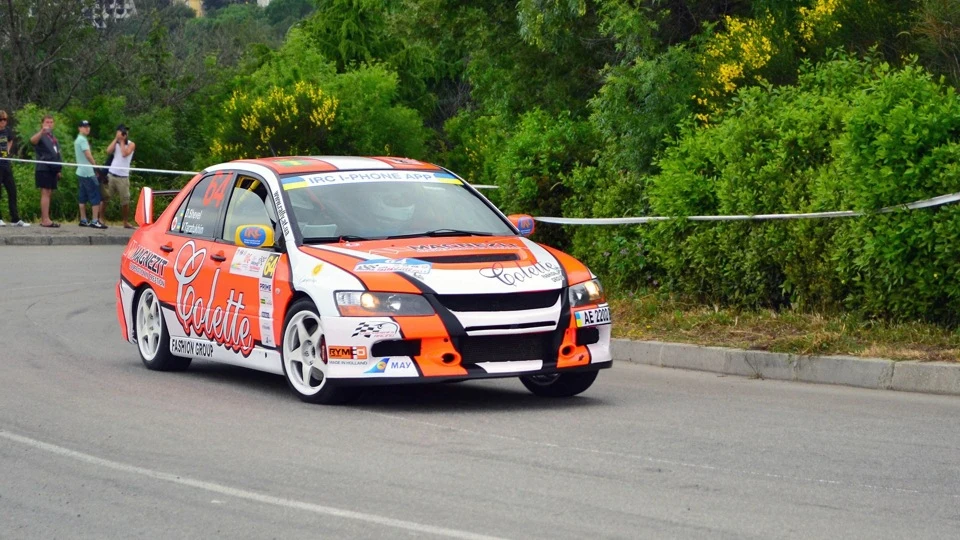 Mitsubishi Lancer Evolution Веселий Раліст! =) 4