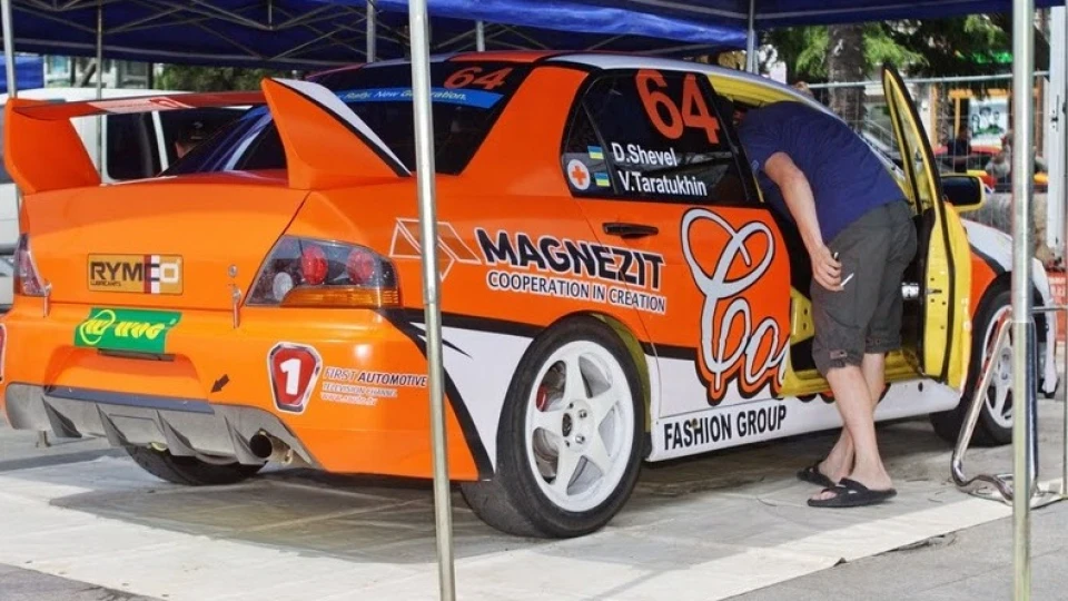 Mitsubishi Lancer Evolution Веселий Раліст! =) 5