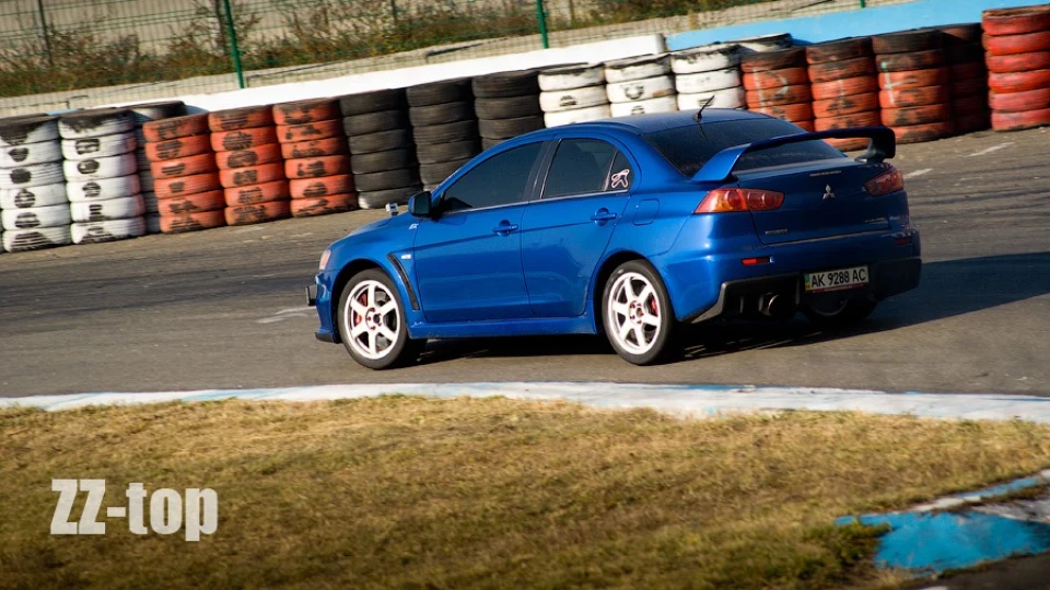 Mitsubishi Lancer Evolution Х Octane Blue TC-SST 3