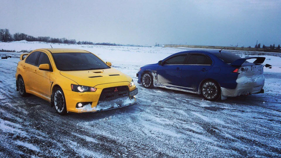 Mitsubishi Lancer Evolution Yellow Devil 2
