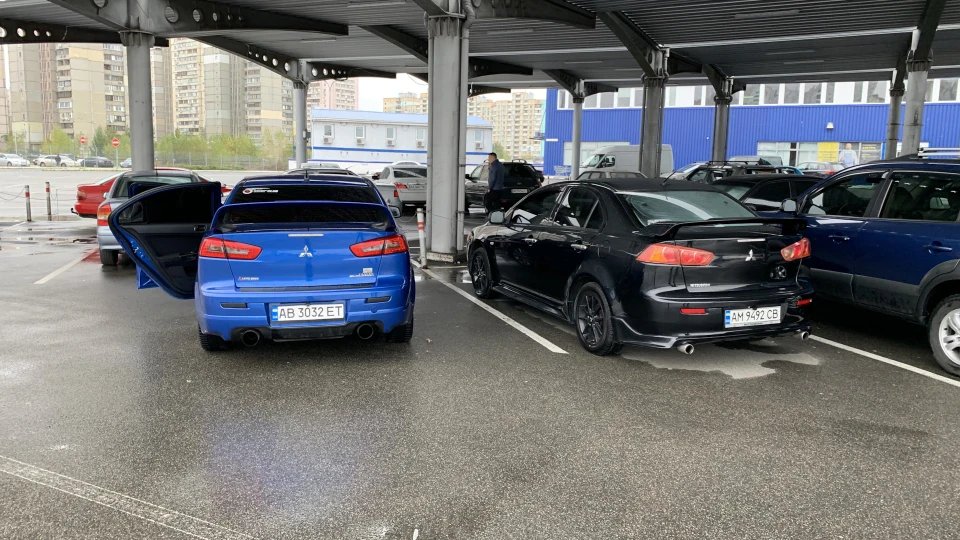 Mitsubishi Lancer Ralliart Синяк ) 2