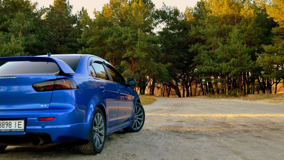Mitsubishi Lancer Ralliart синець 5