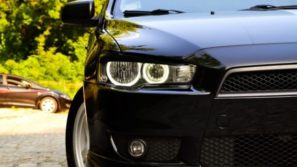 Mitsubishi Lancer ☯ black & white ☯ 4