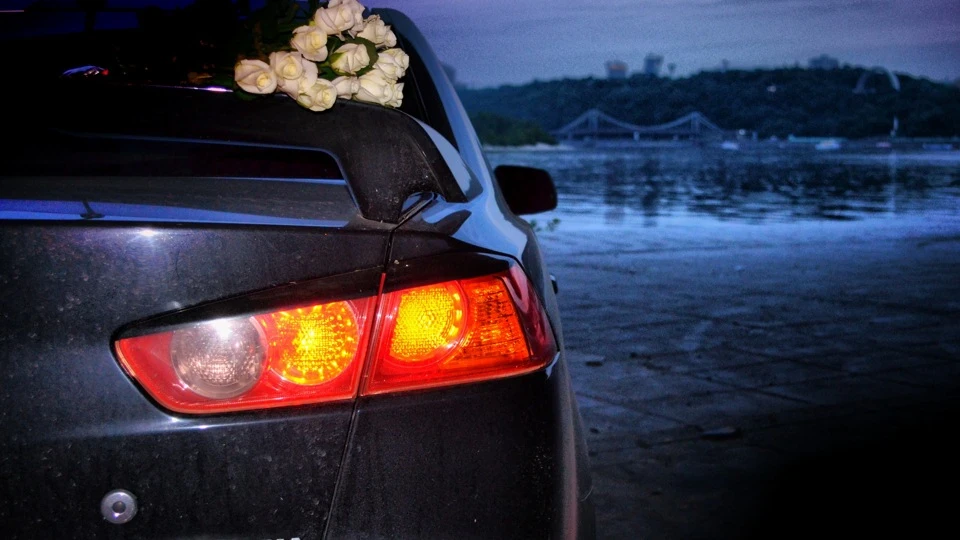 Mitsubishi Lancer ☯ black & white ☯ 5