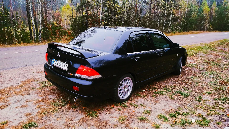Mitsubishi Lancer 💣-Чорний ДРакоН-💣 2