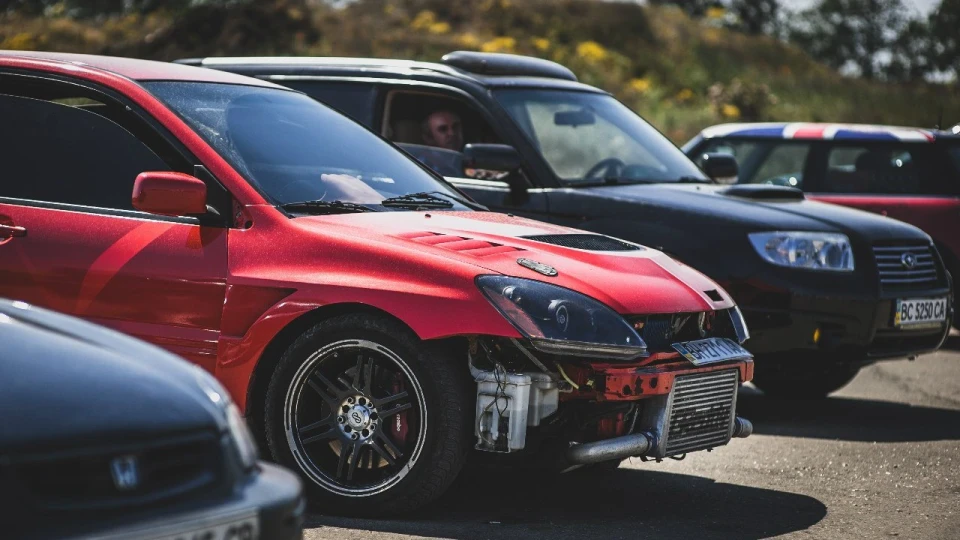 Mitsubishi Lancer RED EVIL 9 5