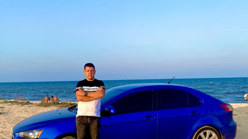 Mitsubishi Lancer Синий 4