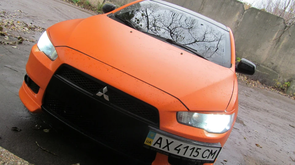 Mitsubishi Lancer X Апельсин 3