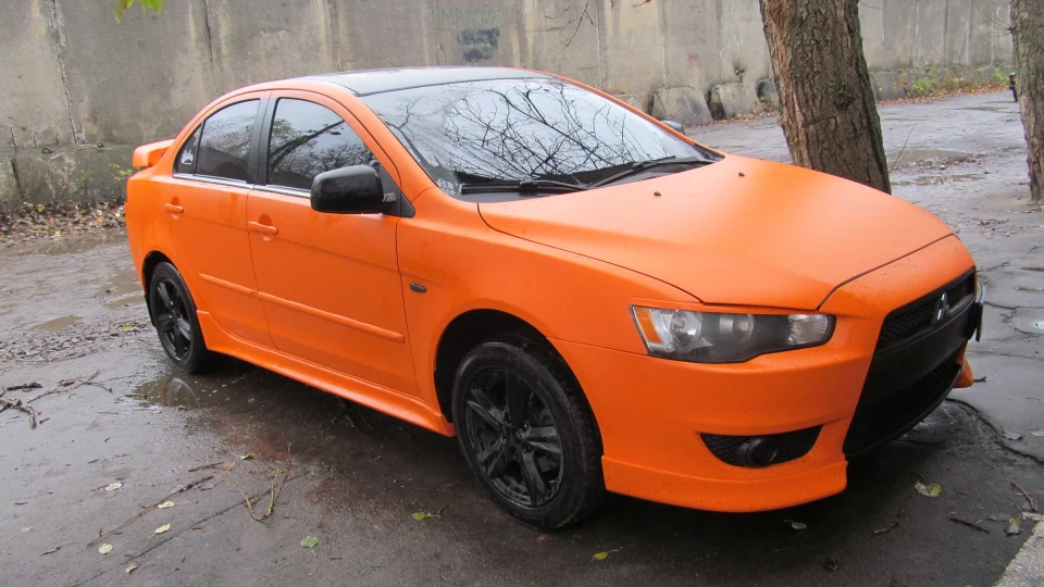 Mitsubishi Lancer X Апельсин 4