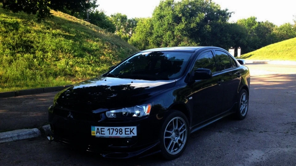 Mitsubishi Lancer X ▒TOTAL BLACK▒ 4