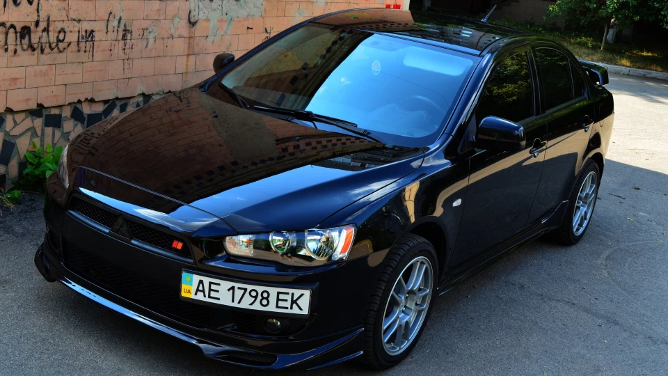 Mitsubishi Lancer X ▒TOTAL BLACK▒ 5